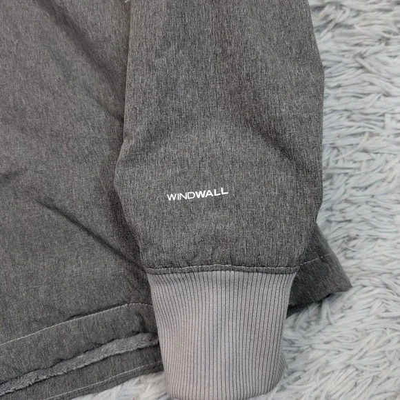 The North Face Jacket Womens S Gray Zip Up Pockets Gorpcore Hoodie Fleece Lined - Picture 13 of 14